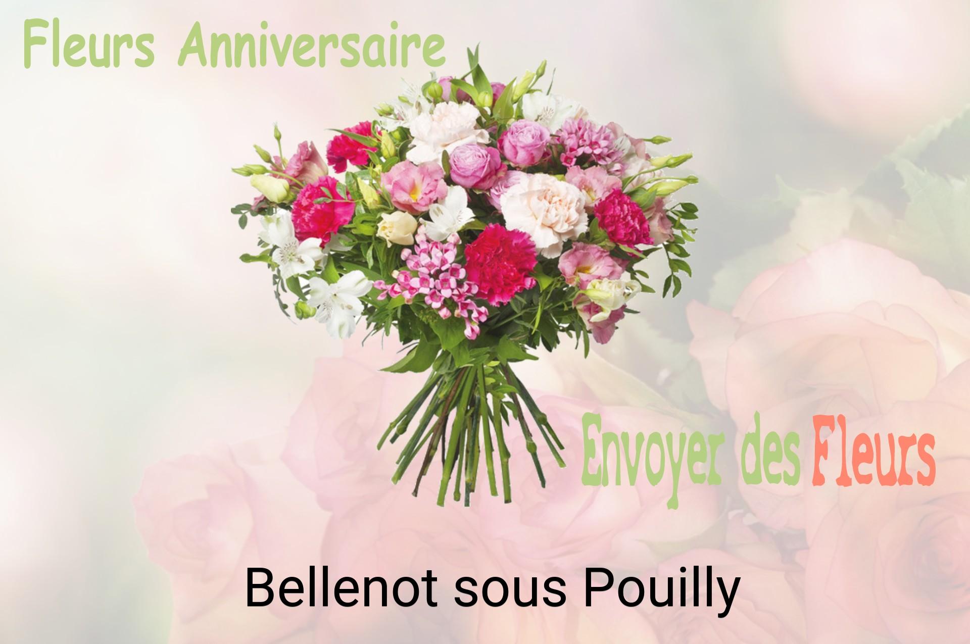 Bouquet de fleurs d’anniversaire livré à Bellenot-sous-Pouilly